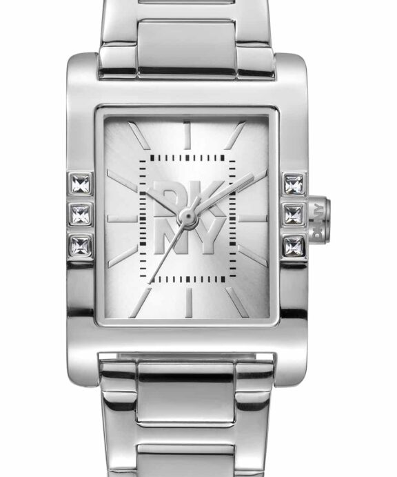 DKNY DAME WESTSIDE GLITZ STÅL MED LÆNKE - DK1L008M0045