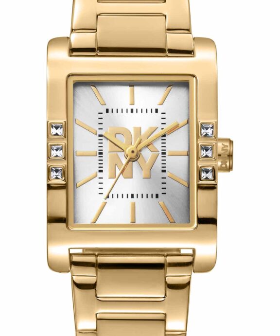 DKNY WESTSIDE GLITZ UR DAME GULD FARVET MED LÆNKE - DK1L008M0065