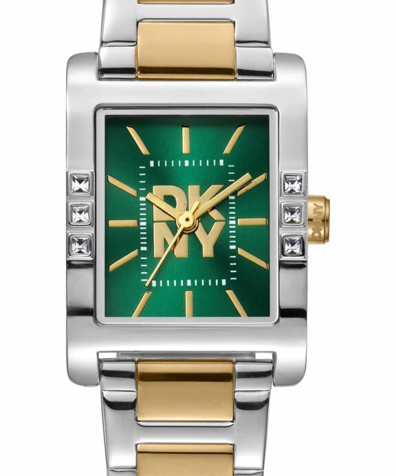 DKNY WESTSIDE GLITZ UR DAME STÅL OG GULD FARVET MED LÆNKE - DK1L008M0085