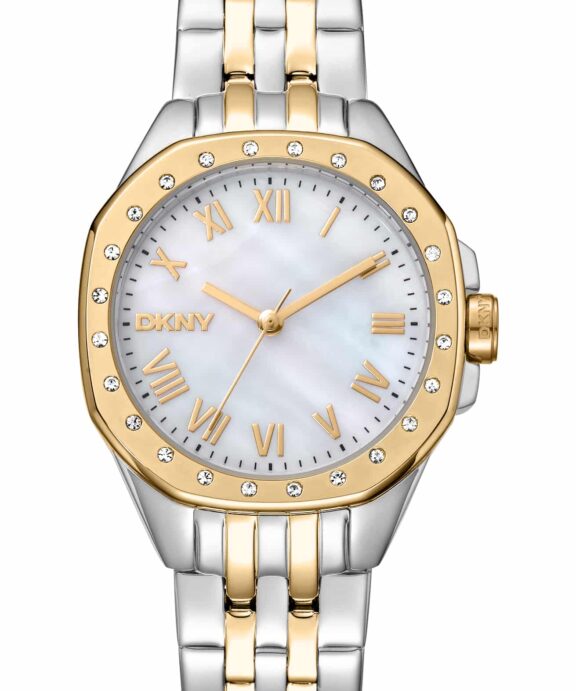 DKNY BROOKLYN MINI UR DAME TO FARVET - DK1L013M0085