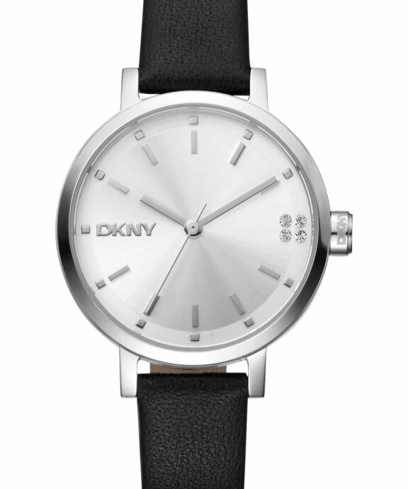 DKNY SOHO GLITZ UR DAME I STÅL - DK1L038L0015