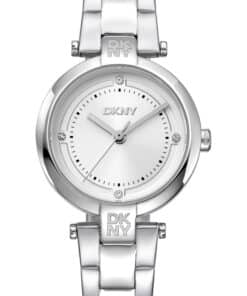 DKNY ESSENTIAL MINI UR DAME STÅL MED LÆNKE - DK1L043M0045