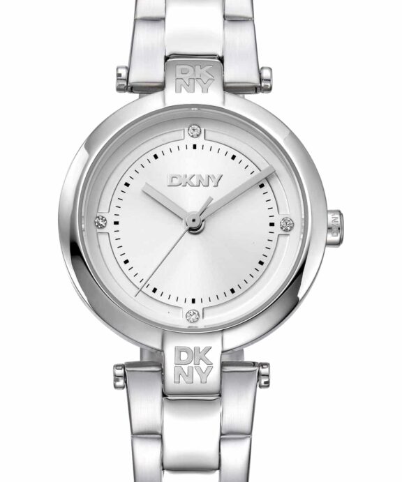 DKNY ESSENTIAL MINI UR DAME STÅL MED LÆNKE - DK1L043M0045