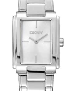 DKNY EVERYDAY UR DAME FIRKANTET I STÅL - DK1L121M0045
