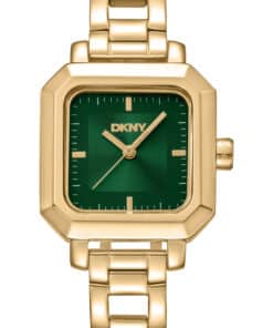 DKNY URBAN UR DAME FIRKANTET GULD FARVET MED LÆNKE - DK1L124M0045