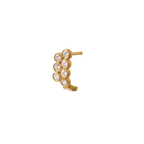 STINE A COCO ØRERING FORGYLDT - 1410-02-S