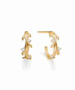 MADS Z AURA ØRERINGE I 14 KARAT GULD MED MED BRILLANTER - 1511102