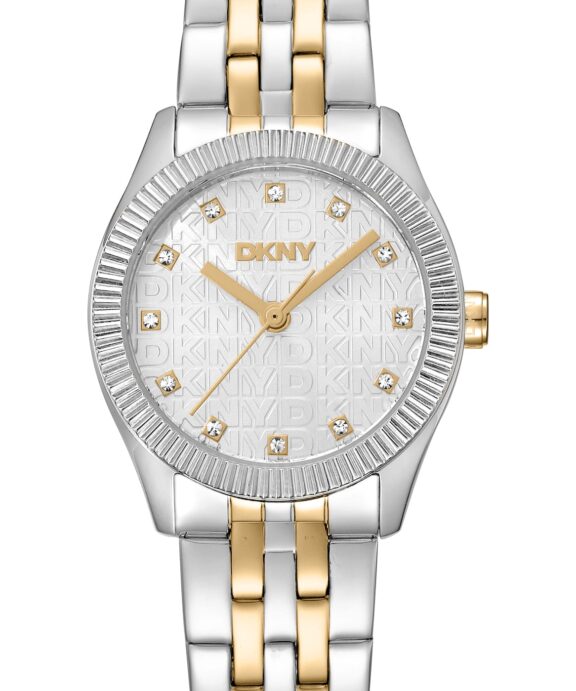 DKNY LOGO UR DAME TO FARVET MED LÆNKE - DK1L126M0075