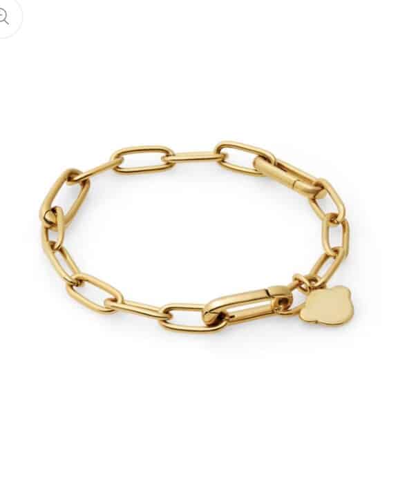 KAY BOJESEN JEWELRY KÆDEARMBÅND I MASSIV FORGYLDT STERLING SØLV - KBJ-36