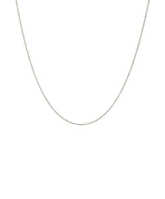 CAMILLE BRINCH MILLION DOTS HALSKÆDE I SØLV 42-45 CM - MDN-42-45