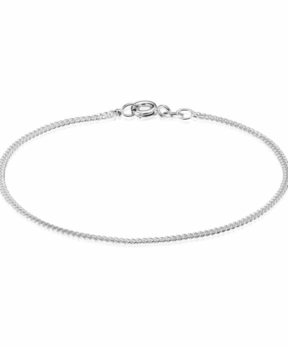 BNH PANSER ARMBÅND I SØLV 21 CM - SP08521C