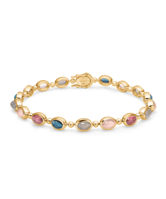 MADS Z FLORENTINA ARMBÅND I 14 KARAT GULD MED ÆDELSTENE - 1556130