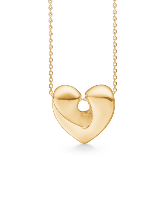 MADS Z JULIETTA HJERTE VEDHÆNG I 8 KARAT GULD - 3330025