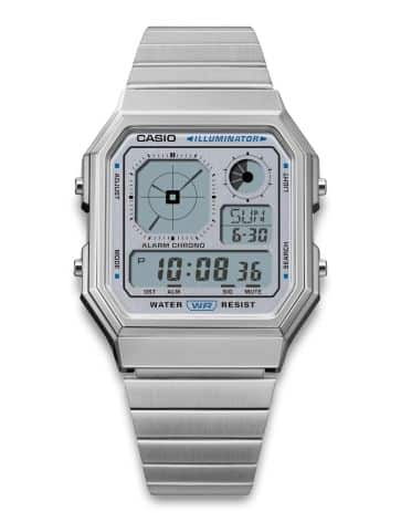 CASIO VINTAGE BASIC GRÅ SKIVE UR HERRE - A130WE-7AEF - Billede 2