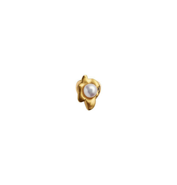 STINE A PETIT SHELLY ØRERING FORGYLDT - 1289-02-S