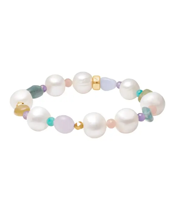 NORDAHL ANDERSEN STEN OG PERLE ARMBÅND MULTIFARVEDE - 80121125900