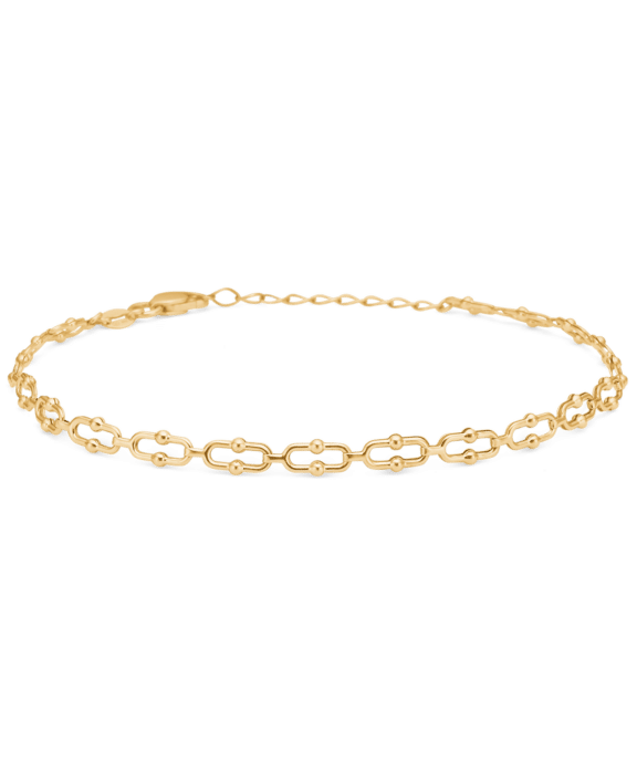 MADS Z ARMBÅND I 8 KARAT GULD 17-20 CM - 3350506