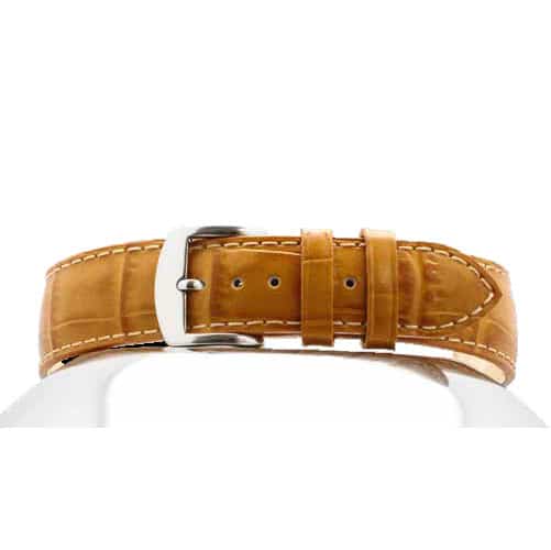 INTERPORT YAOUNE ALLIGATORPRÆGET KALV BRUN 16 MM - 5190503
