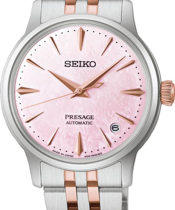 SEIKO PRESAGE AUTOMATIK COCKTAIL TIME UR DAME STÅL - SRPM06J1