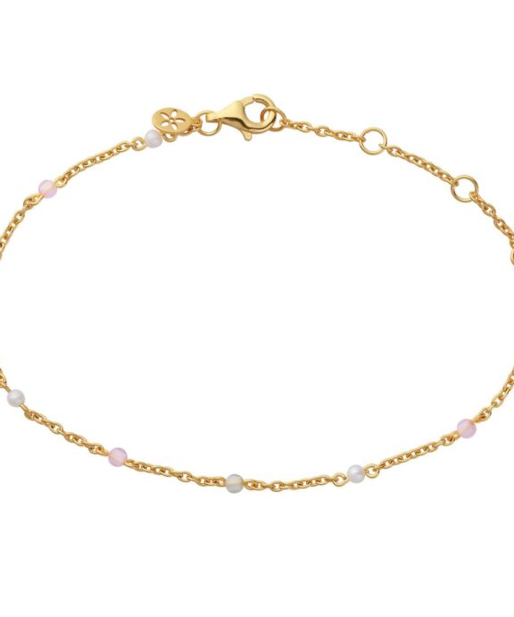 BYBIEHL SCARLETT ARMBÅND PASTELS I FORGYLDT SØLV - 2-3401PA-GP