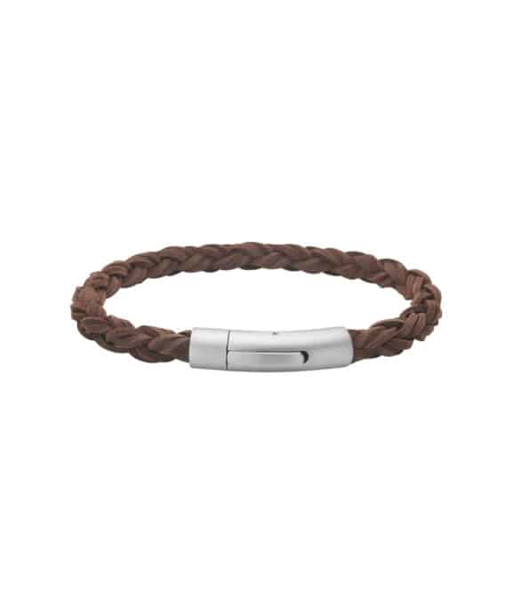 SON OF NOA HERRE ARMBÅND LÆDER BRUN 21 CM - 80970359221