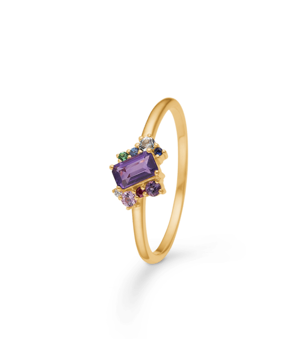 MADS Z FOUR SEASONS SUMMER PETITE RING I 14 KARAT GULD - 1546026