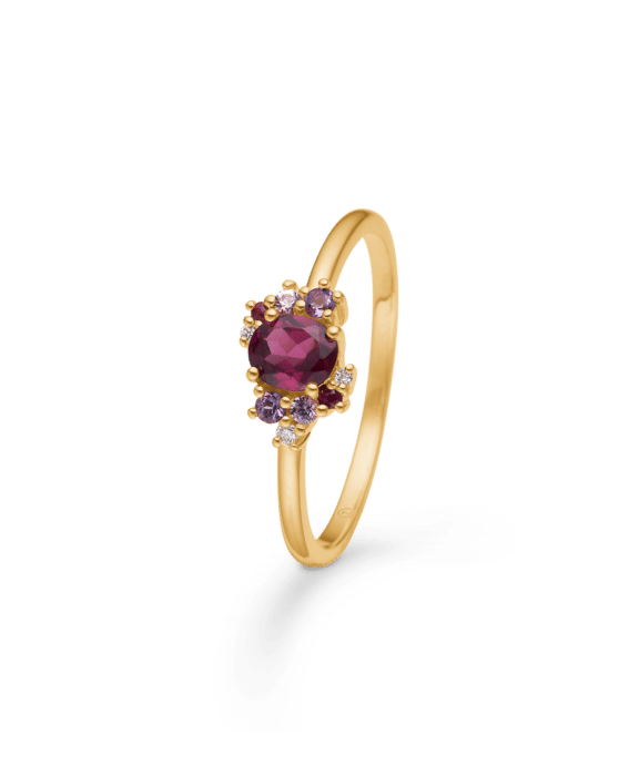 MADS Z FOUR SEASONS AUTUMN PETITE RING I 14 KARAT GULD - 1546028