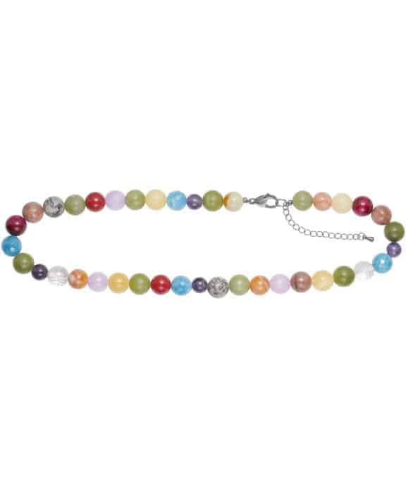 HEINZENDORFF STEN ARMBÅND MED FARVEDE ÆGTE STEN - 80121165900