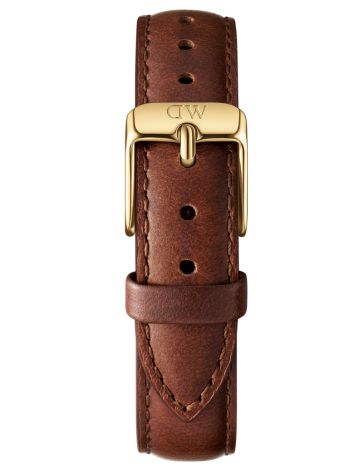 DANIEL WELLINGTON PETIT ST MAWES LÆDERREM 14 MM - DW00200236