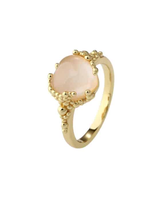AQUA DULCE GRACE RING FORGYLDT - 6853