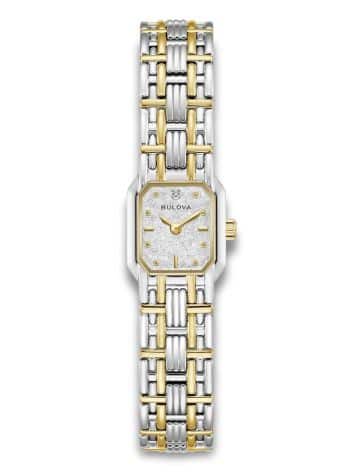 BULOVA CLASSIC GODNESS OF TIME UR DAME I STÅL OG GULD FARVET - 98P237
