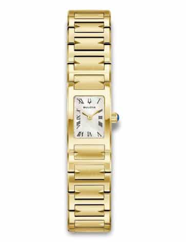 BULOVA MARC ANTHONY UR DAME I GULD FARVET STÅL - 97L200