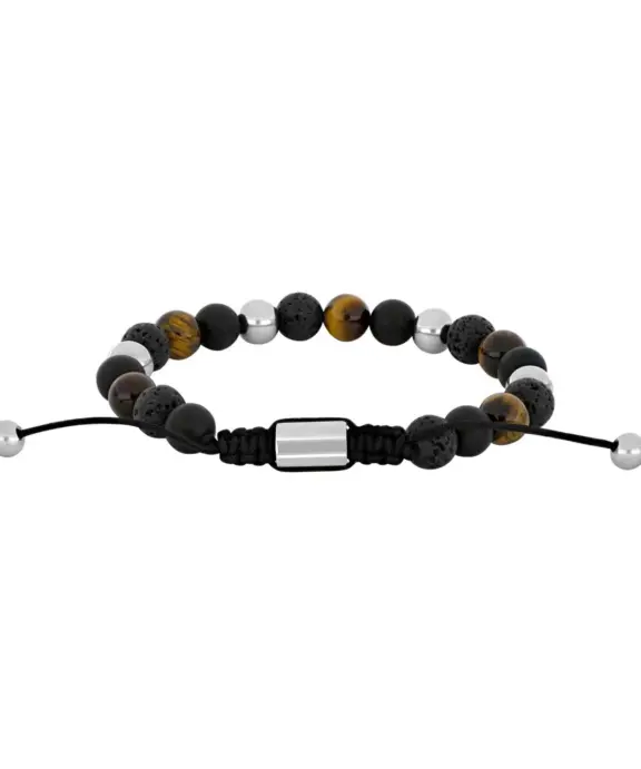 SON OF NOA ARMBÅND AGAT LAVA OG TIGERØJE - 80890332700